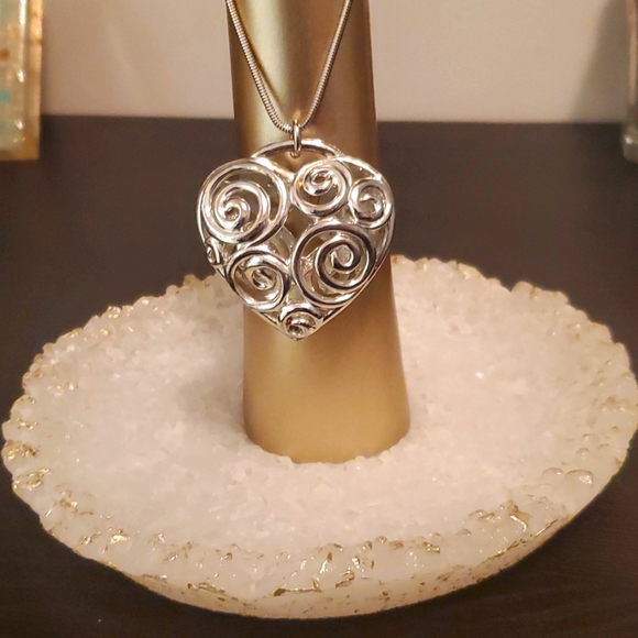 Anne Klein Jewelry - Silver heart necklace ♥️